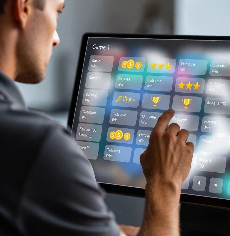 checking transparent game outcomes on a digital ledger